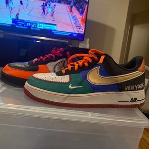“New York” Air Force 1…. Worn once. Is in great condition